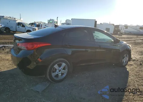 2013 Hyundai Elantra Gls from USA, damaged, VIN 5NPDH4AE3DH381153
